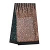 hot-sell stripe design stretch reversible sequin embroidery fabric for dress