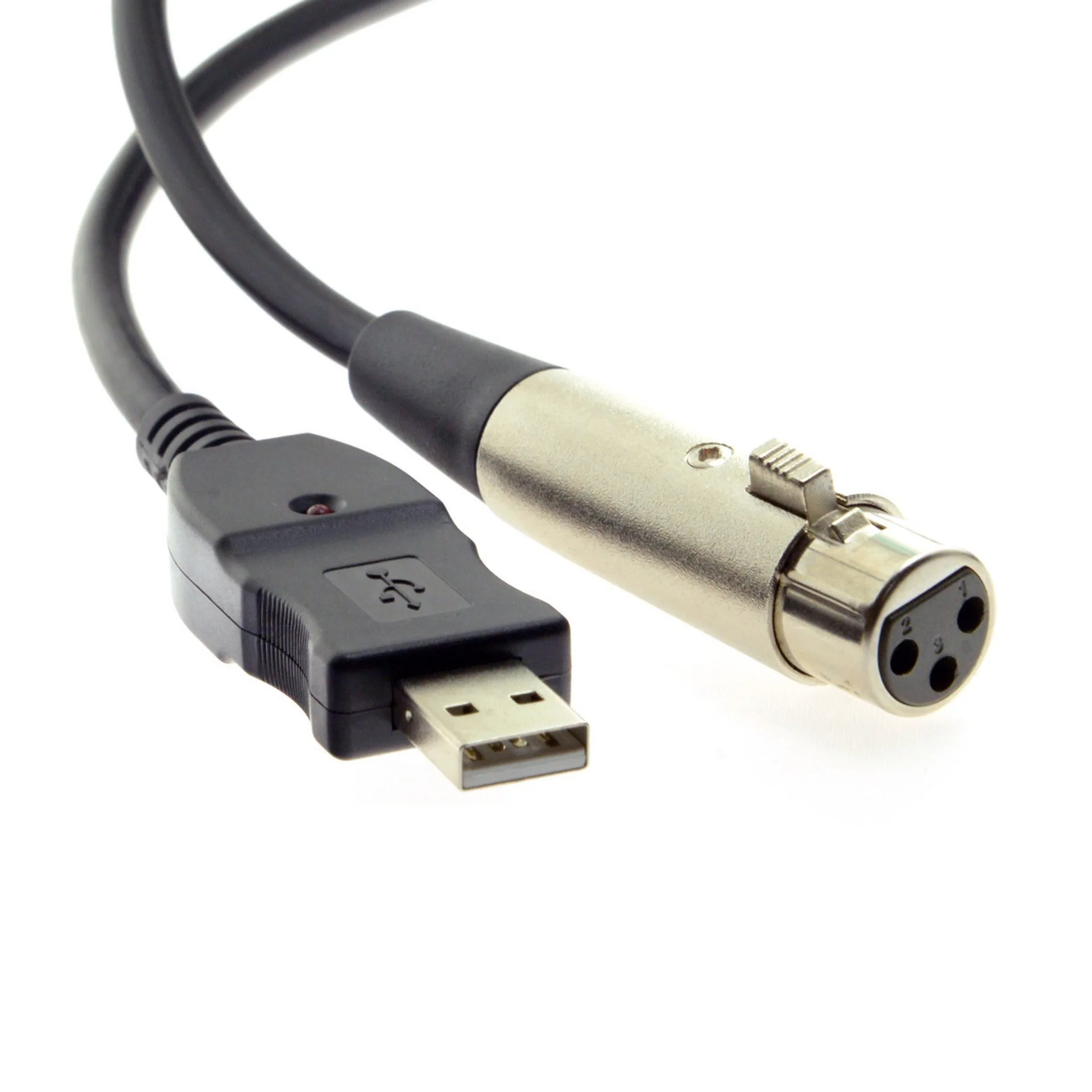antyder elasticitet At søge tilflugt Usb To Xlr Usb Microphone Cable For Recording 3m Usb To Xlr Cable - Buy Xlr  Cable,Xlr Cable Female Usb,Usb To Round Connector Cable Product on  Alibaba.com