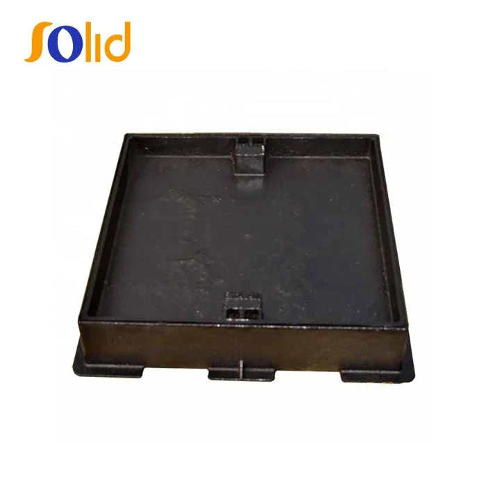 Square Concrete Filled Cast Iron Manhole Cover Recessed Cement Manhole Cover(4).jpg