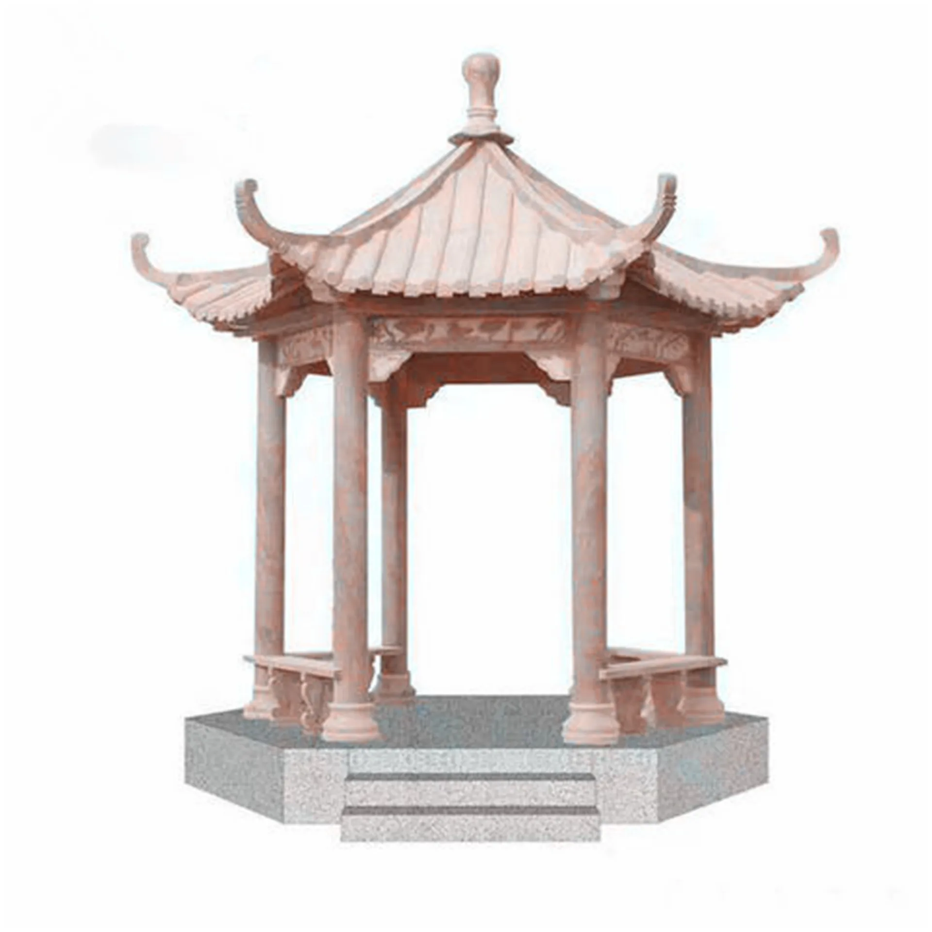 
Hot sales marble stone Summerhouses 