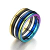 Yiwu Aceon Stainless Steel Blank Stamping Band Minimal Finger Jewelry Mini Ring Light Color Plated Ring