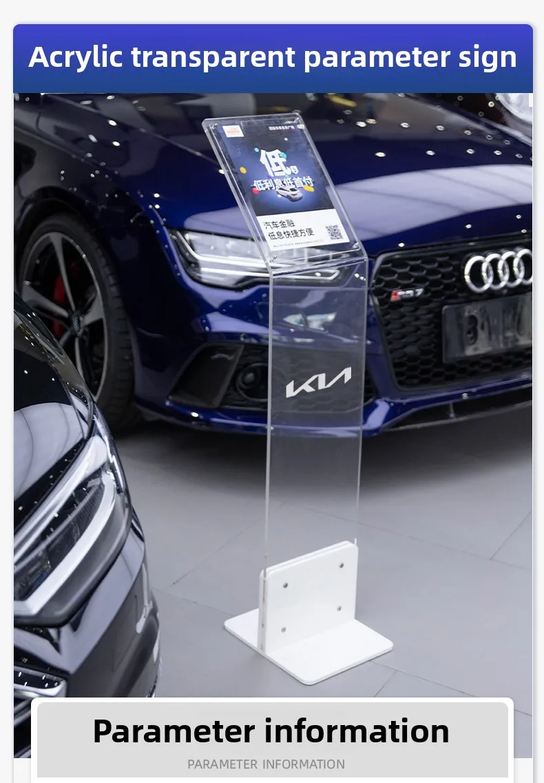 A4/A3 Auto 4S Shop Floor Standing Brochure Display Rack Stand for ...