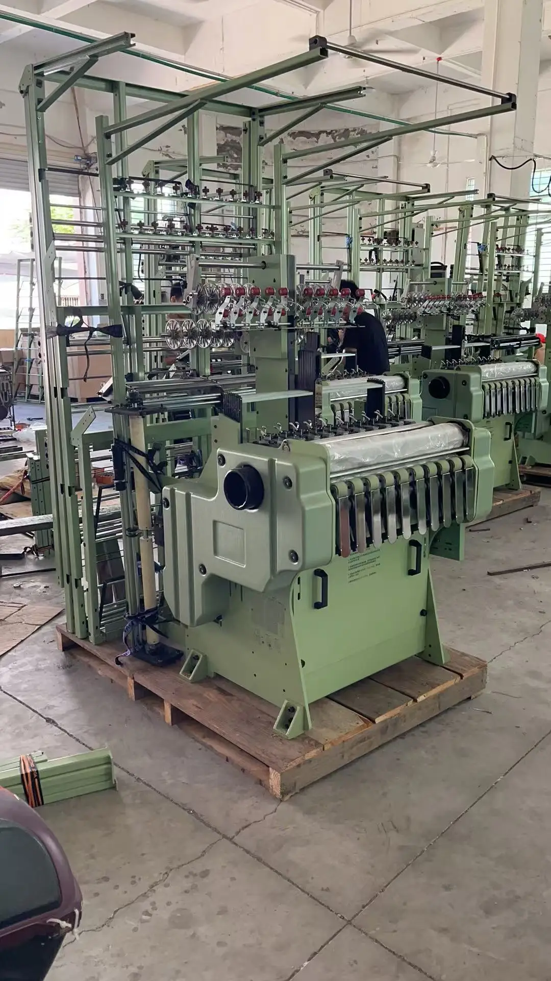 Customizable Automatic Motorized Shuttleless Webbing Machine 1200RPM ...