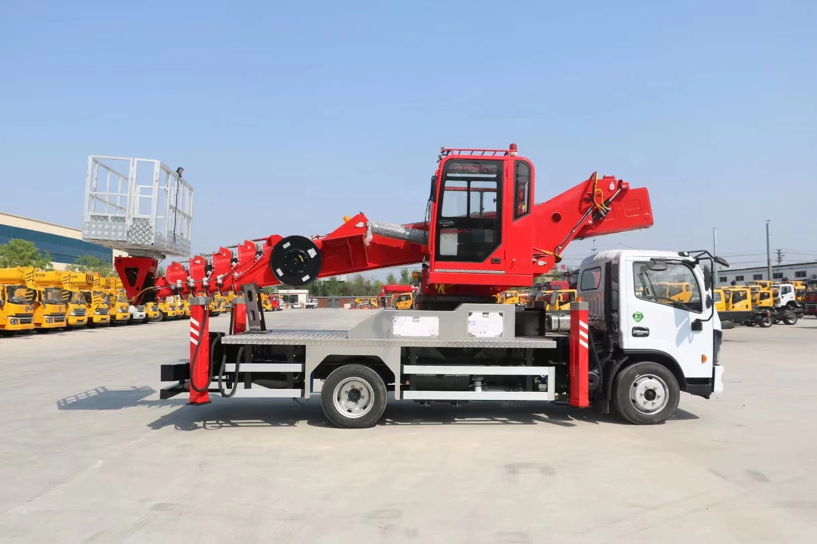 Truck Mounted Aerial Work Platform,Air Conditioner Platform High