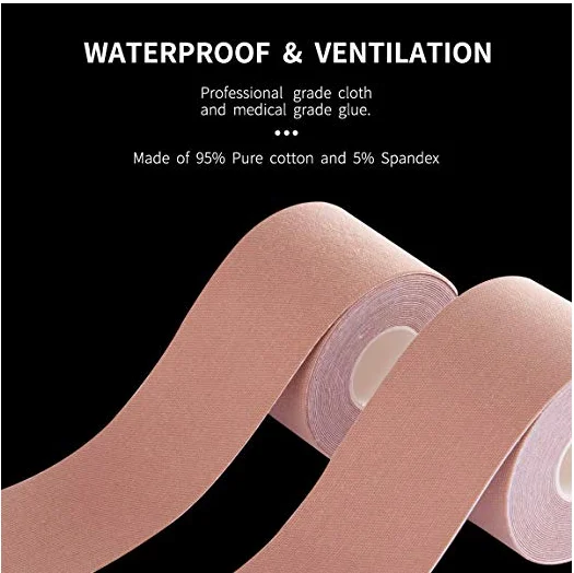 Comfortable Waterproof Breast Lift Tape Push Up Body Breathable Cotton