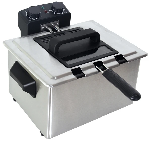 5.0l Big Capacity Potato Chips Frying Machine Deep Fryers For Sale