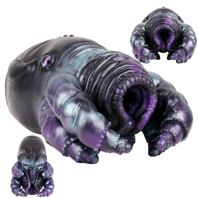 NEW Arrival Single Hole Silicone Monster Male Masturbator Sex Toys for  Adult Fantasy Pocket Pussy Stroker Men's Penis Onahole