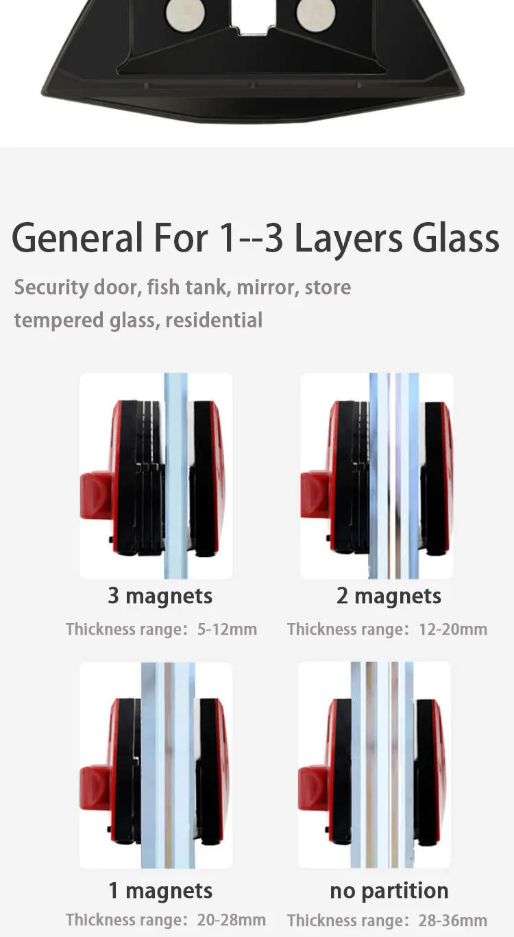 Adjustable Double Faced Window Cleaner For 5