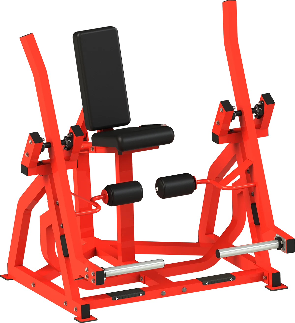 Iso Lateral Leg Extension Machine Loaded Plates Freely Commercial