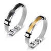 Hot Sale Custom Design Creative Enamel Bracelet Titanium Male Bangle