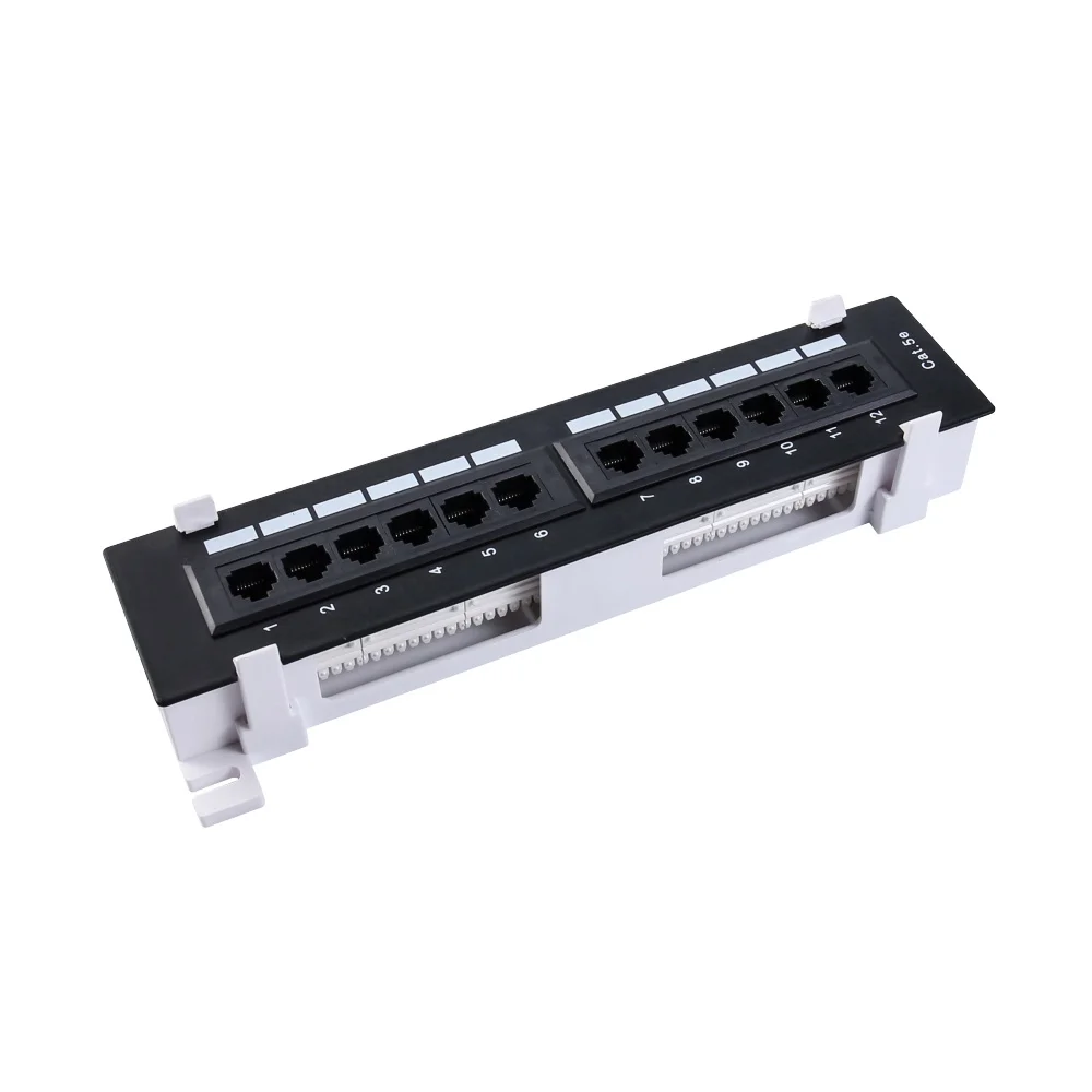 
VT-P2612P-Reliable quality Cat6 12 port Wall mounted patch panel 