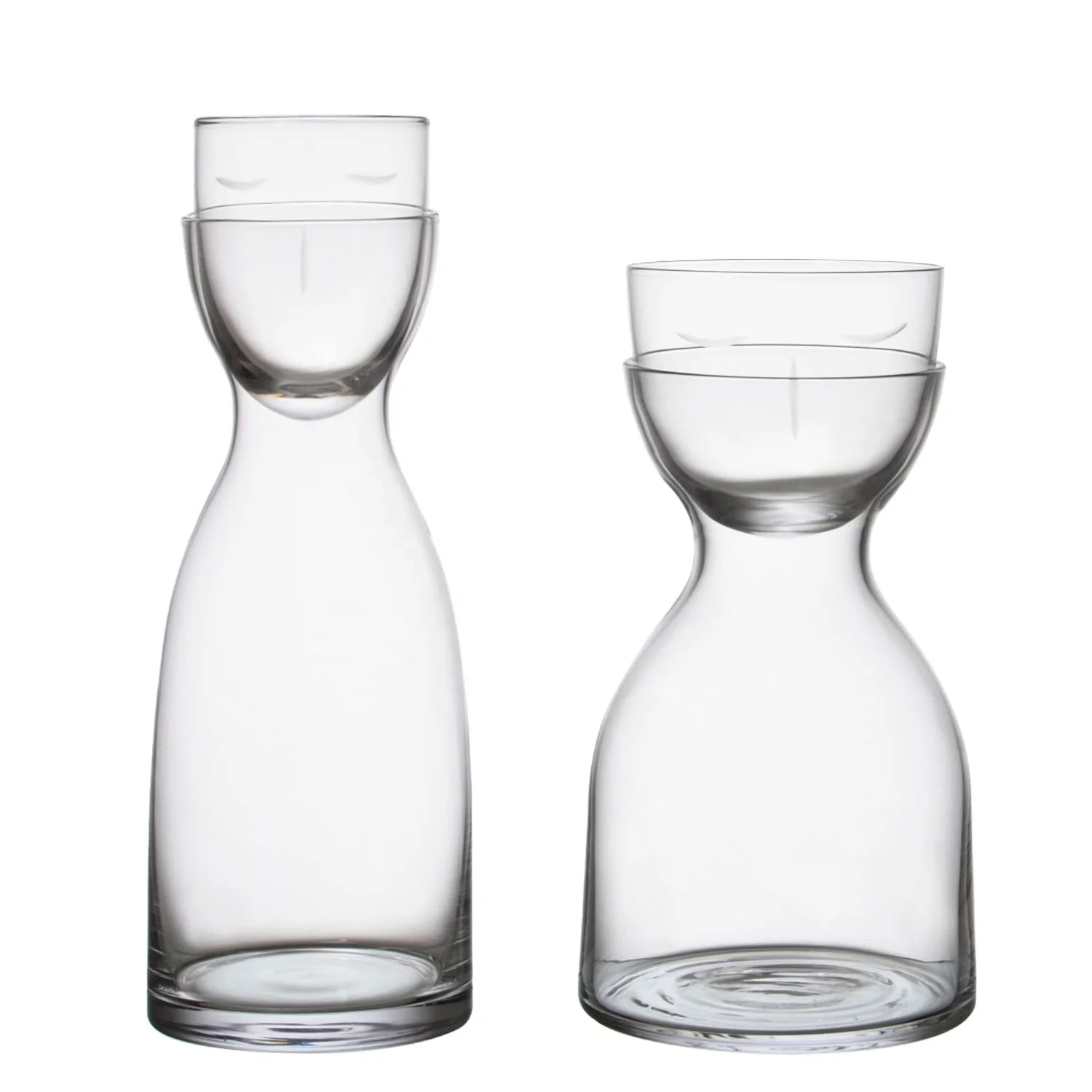 Wholesale Custom Glass Water Pitcher With Stopper Different Size Water