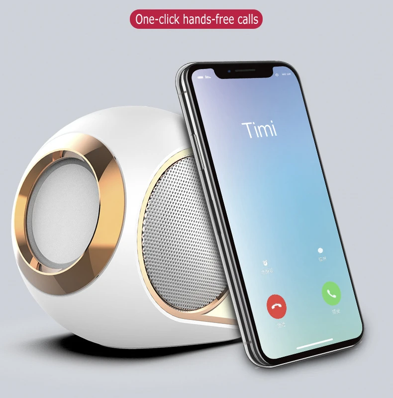 Innoliance X6 Sizes Wireless Golden Egg Speakers for Bluetooth - ANKUX.COM