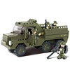 Sluban Army Force Series Army carrier kid build toy plastic building block educational boy's gift toys legoes series blocks toys