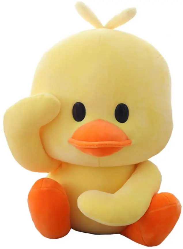 plush yellow duck