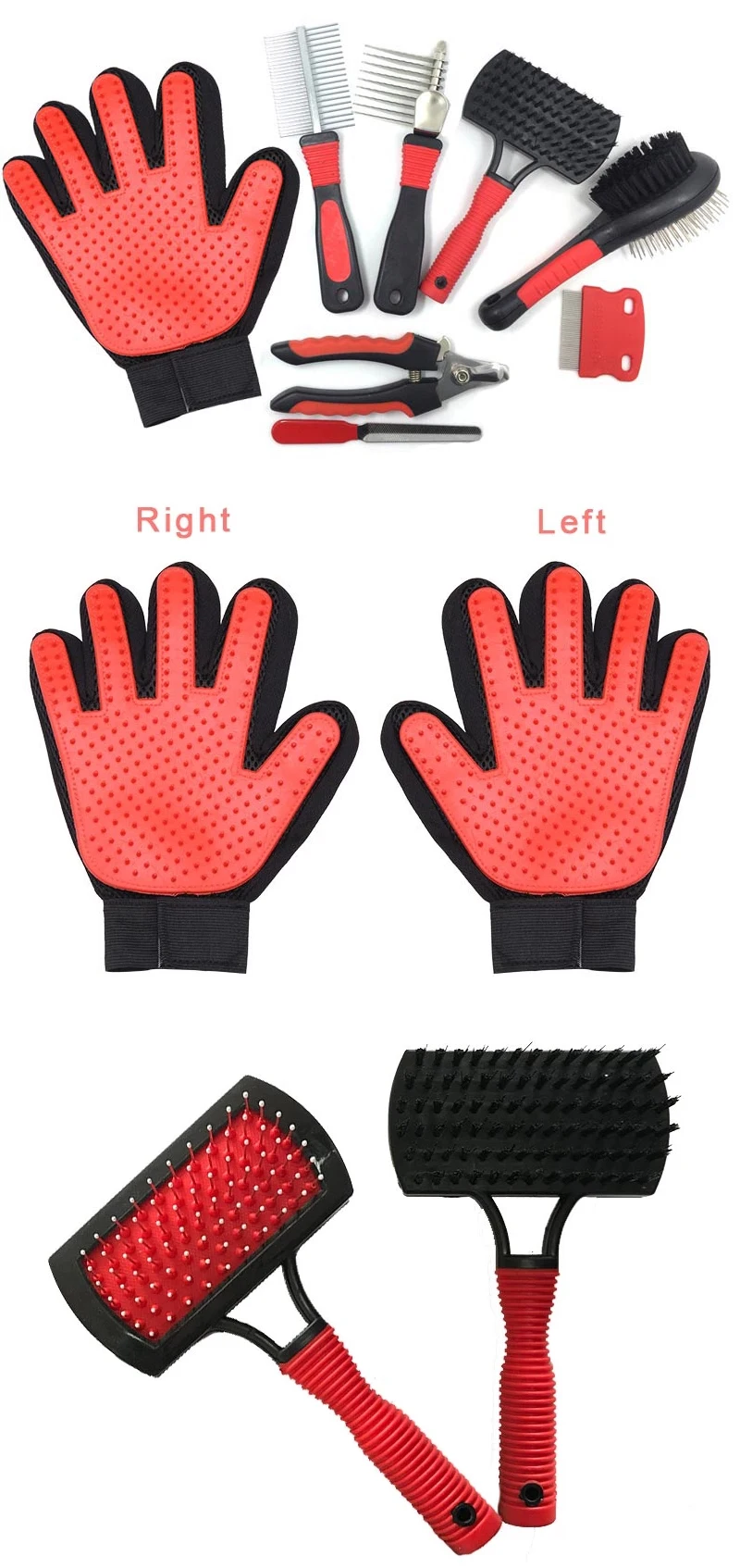 Hot Products Pets Grooming Tools Set,Pet Grooming Kit For Dogs Cats