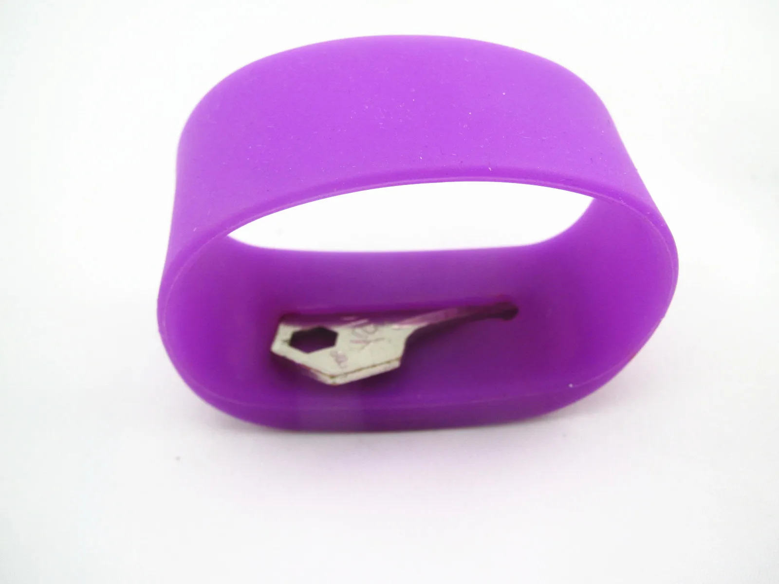Promotional Items Silicone Key Holder Bracelet Silicone Wrist Band With