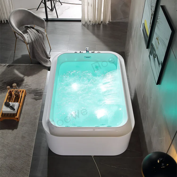 Bathroom Accessories Classical Indoor Acrylic Free Standing Quality Luxury  Bathtubs Whirlpool Massage Bathtub - China Built-in Acrylic Bathtub, Bathtub  with Massage Jets