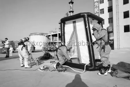 decontamination tent
