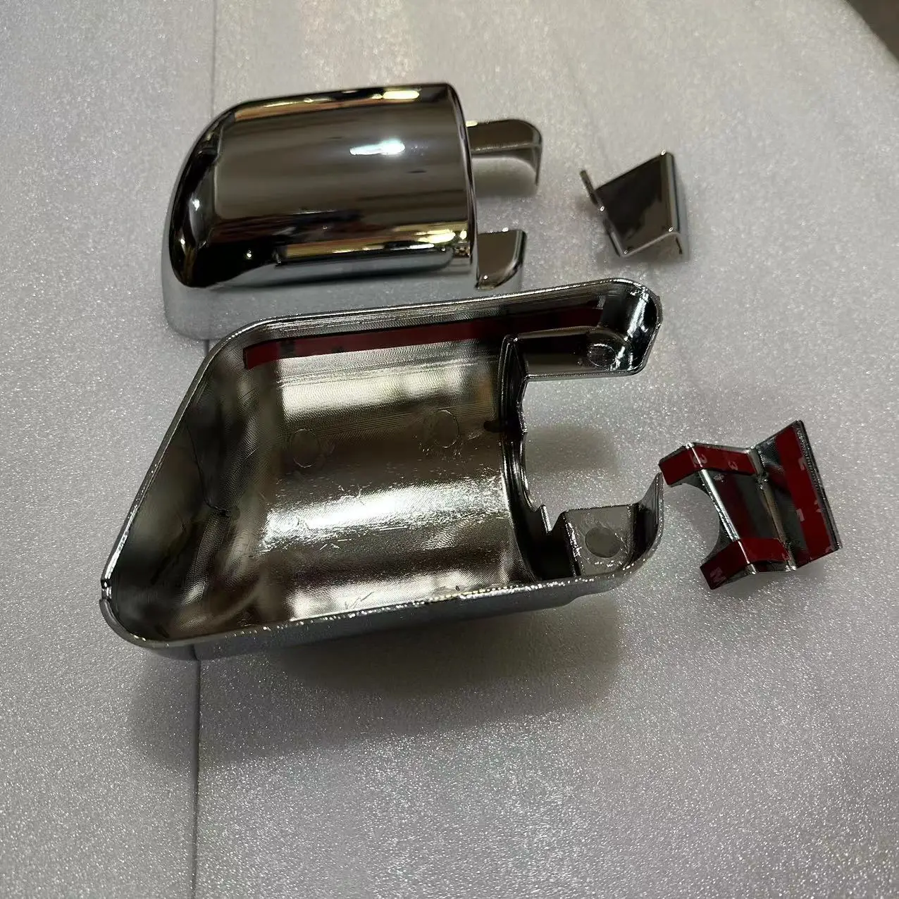 Japanese Truck ISUZ 700P Chrome Mirror Arm Bracket Cover manufacture