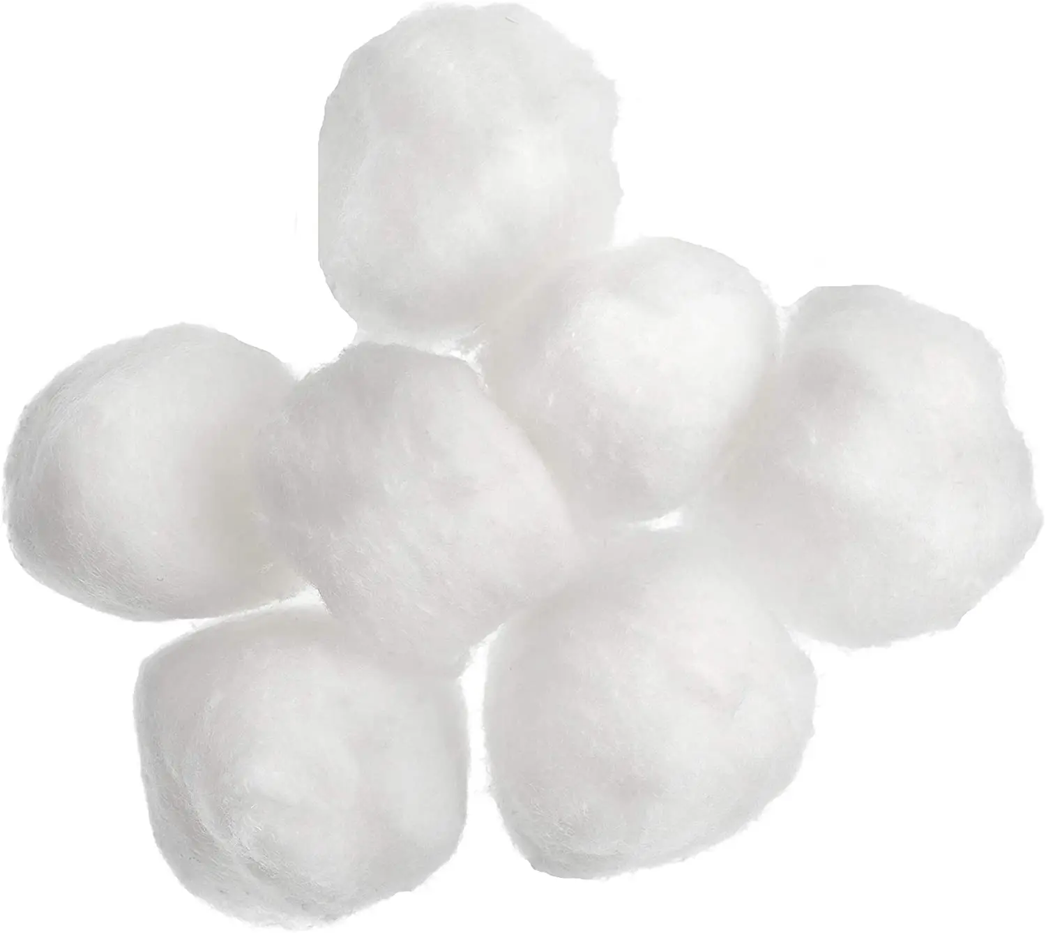 Ce Approved Medical Cotton Balls Bulk Sterilized Synthetic Absorbent