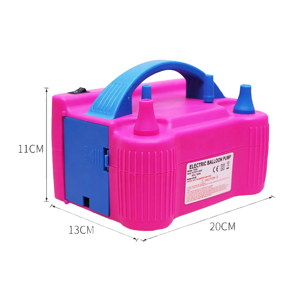 Commercial Small Mini Ballon Air Blower Inflator Plastic Manual Balloon Hand Pump Automatic