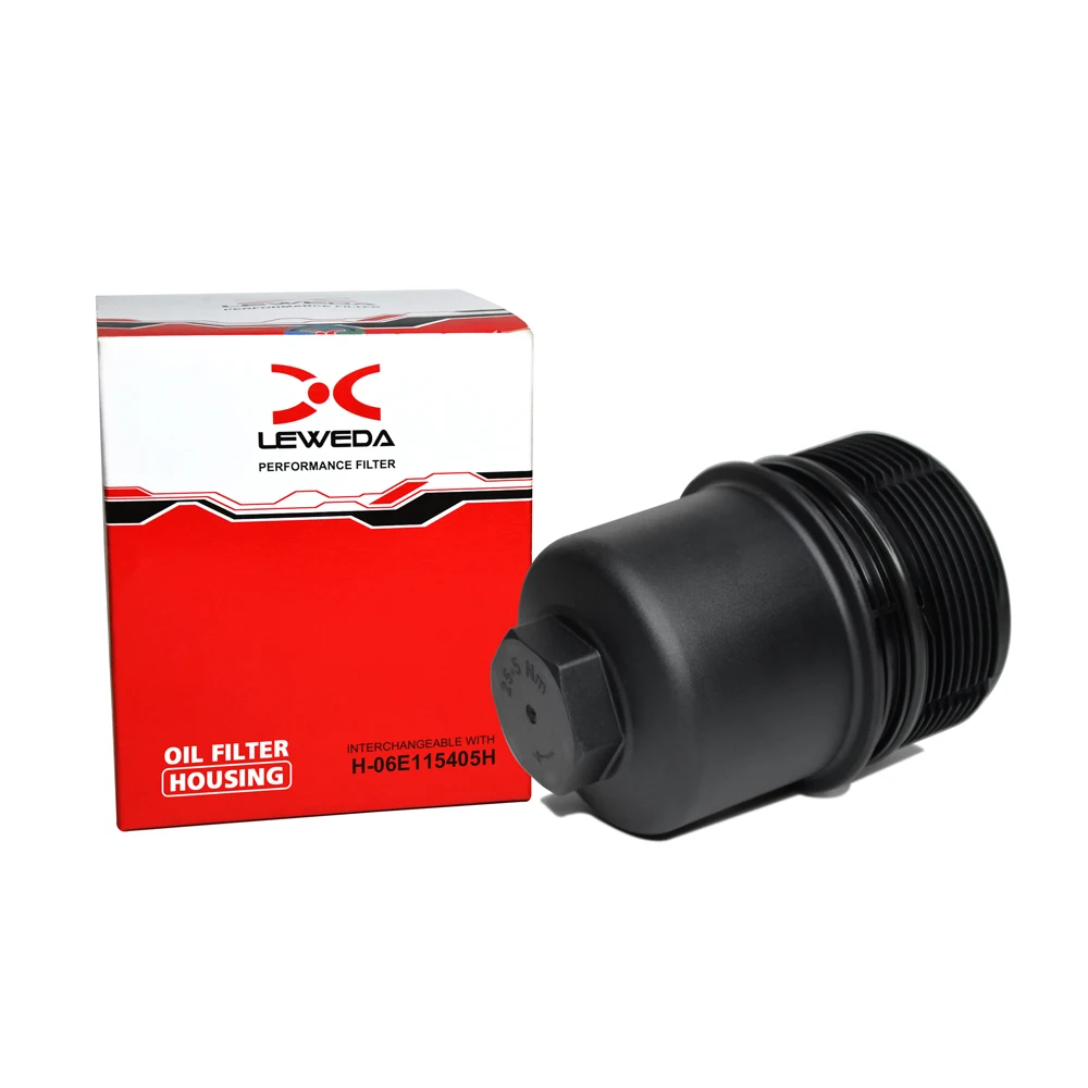 Spin On Engine Automotive Oil Filter Housing Cover 06e115405h Fits A1