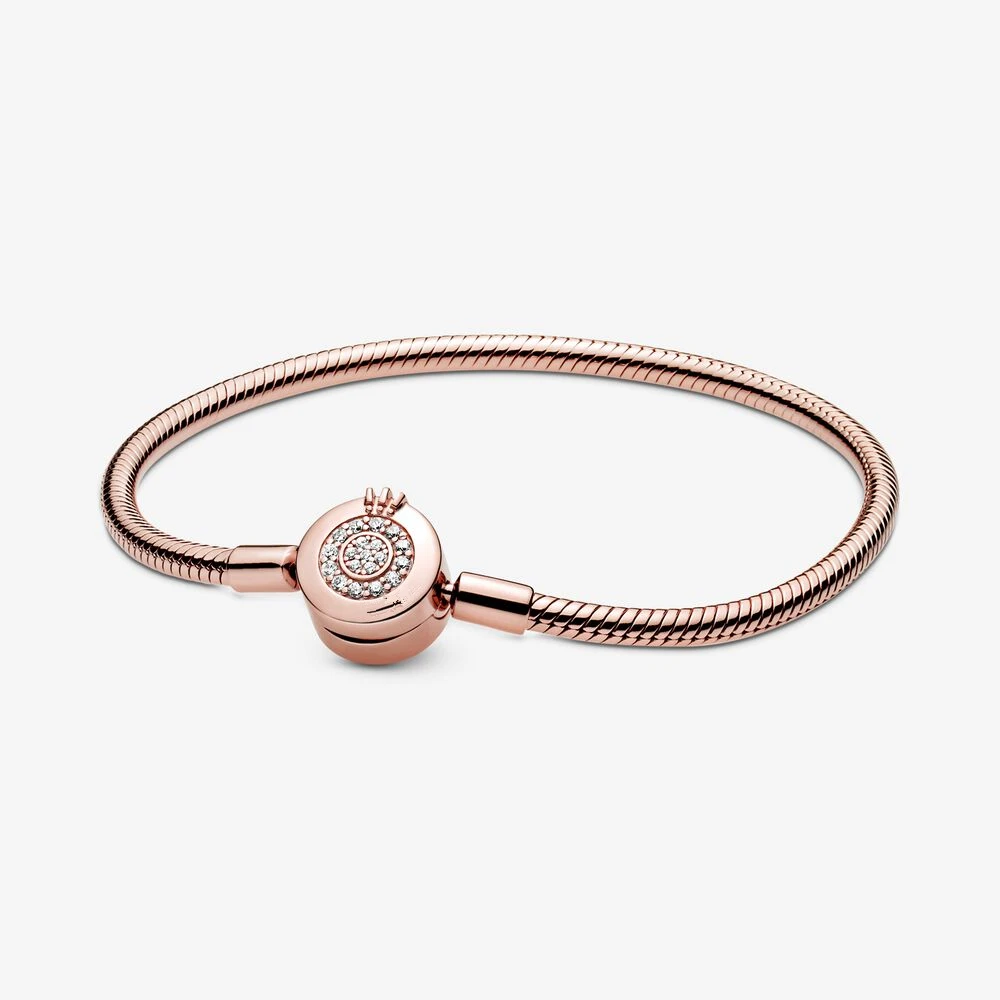 

Snake Chain Fit Pandora,2 Pieces, Rose gold
