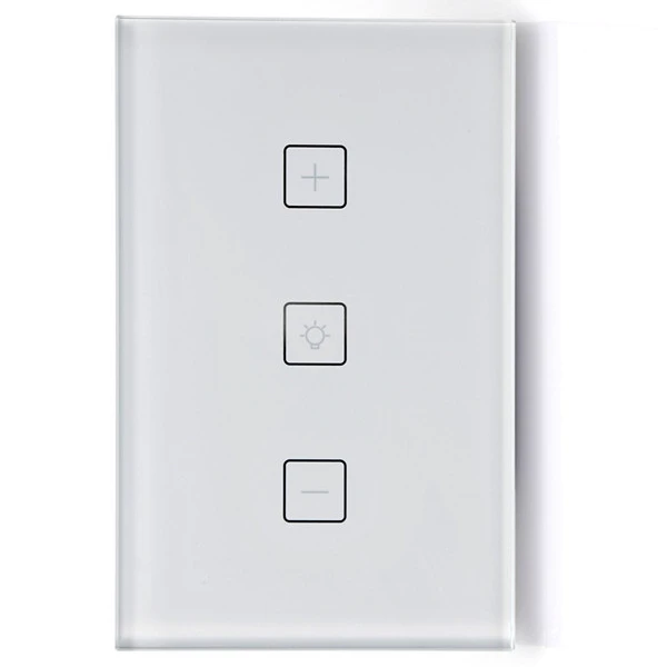 US Dimmable touch switch WIFI smart wall touch switch Smart life APP remote control US standard light switch home automation