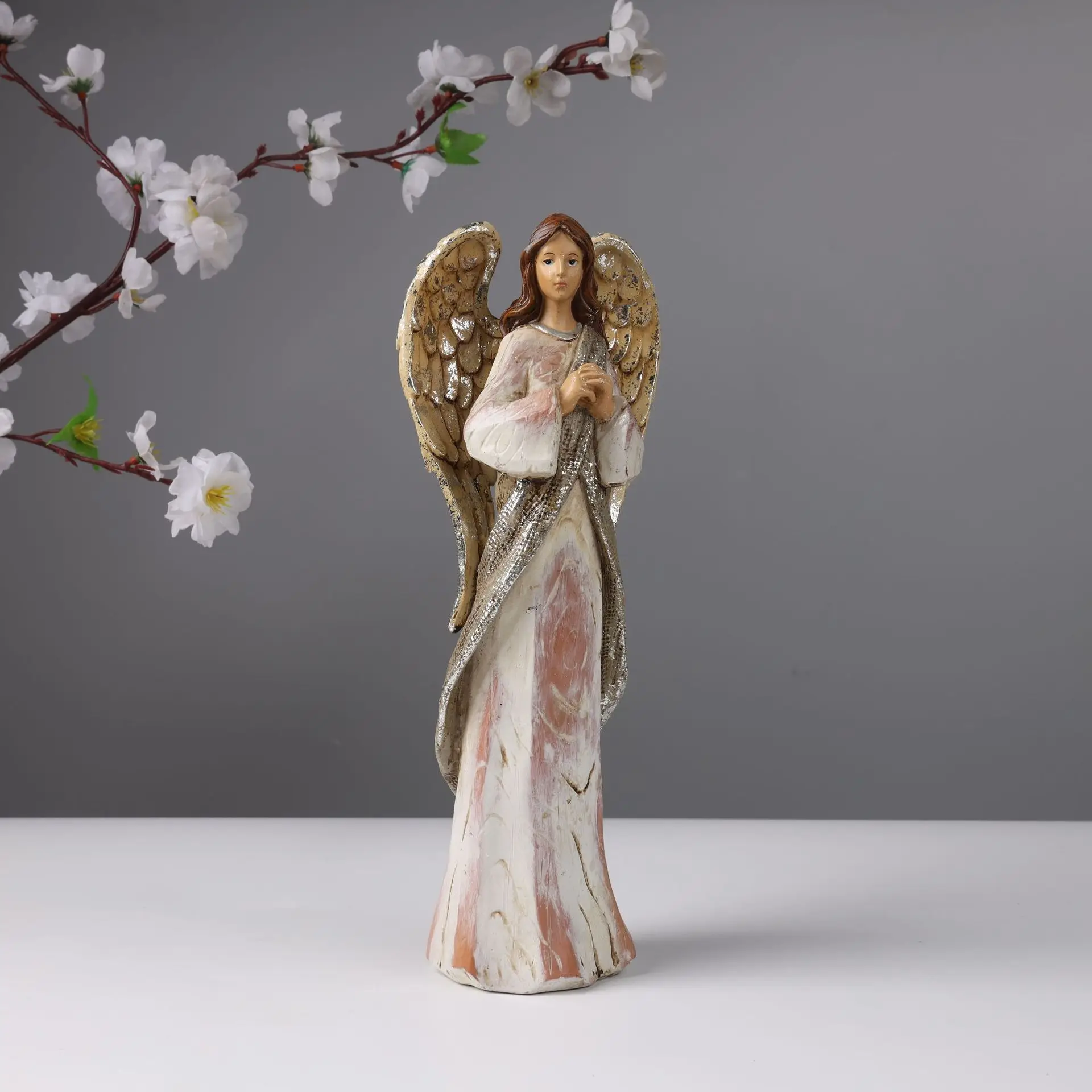 Polyresin Praying Angel Figurine - Buy Polyresin Praying Angel Figurine ...