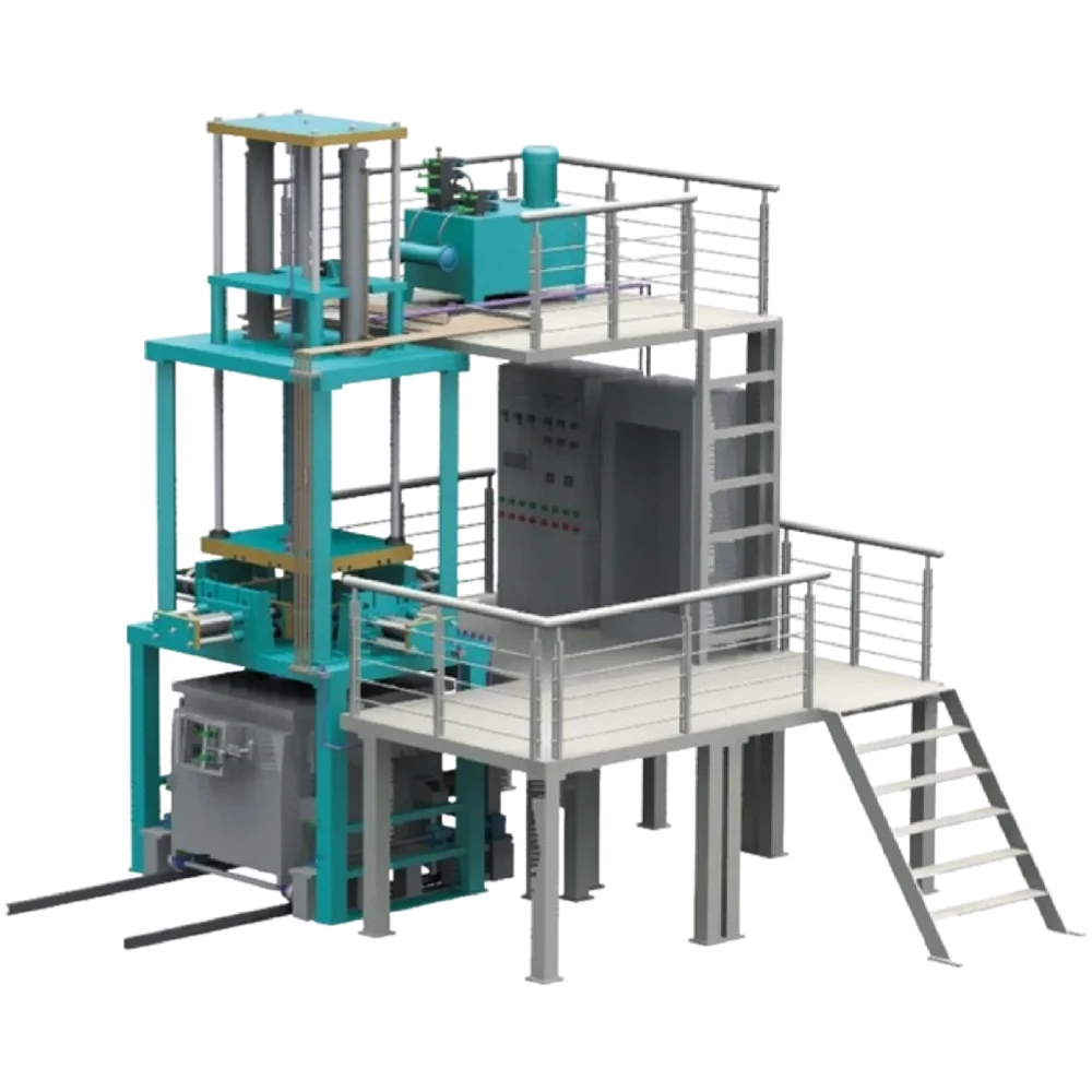 Aluminum Alloy Car Wheel Weight Casting Machine Automatic Low Pressure Die Casting Machine for Auto Part details