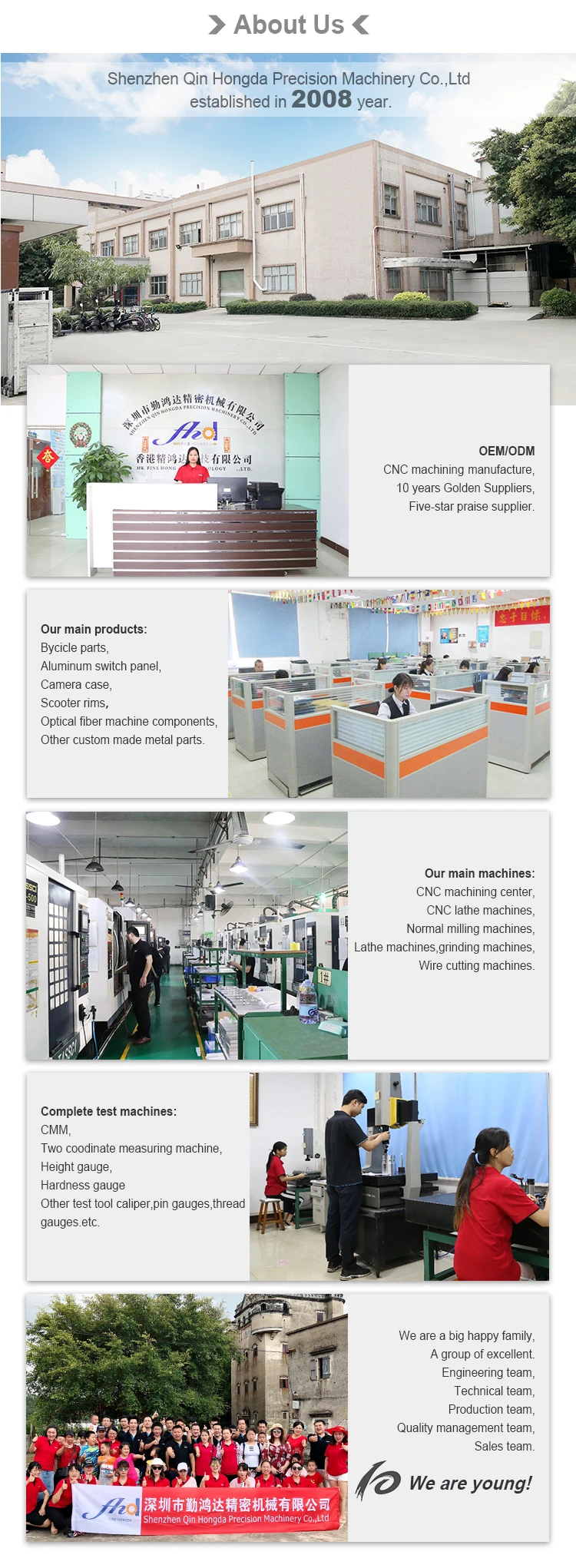 OEM metal aluminum# stainless steel # brass CNC custom parts