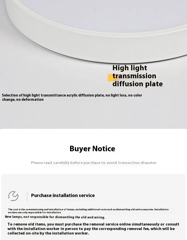 product modern led simple ceiling light iron base 4000k ip44 for living dining room balcony corridor home office decoration zhongshan-11