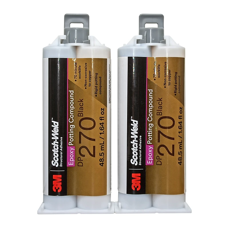3m Dp270 Transparent Epoxy Structural High Temperature Resistant Black