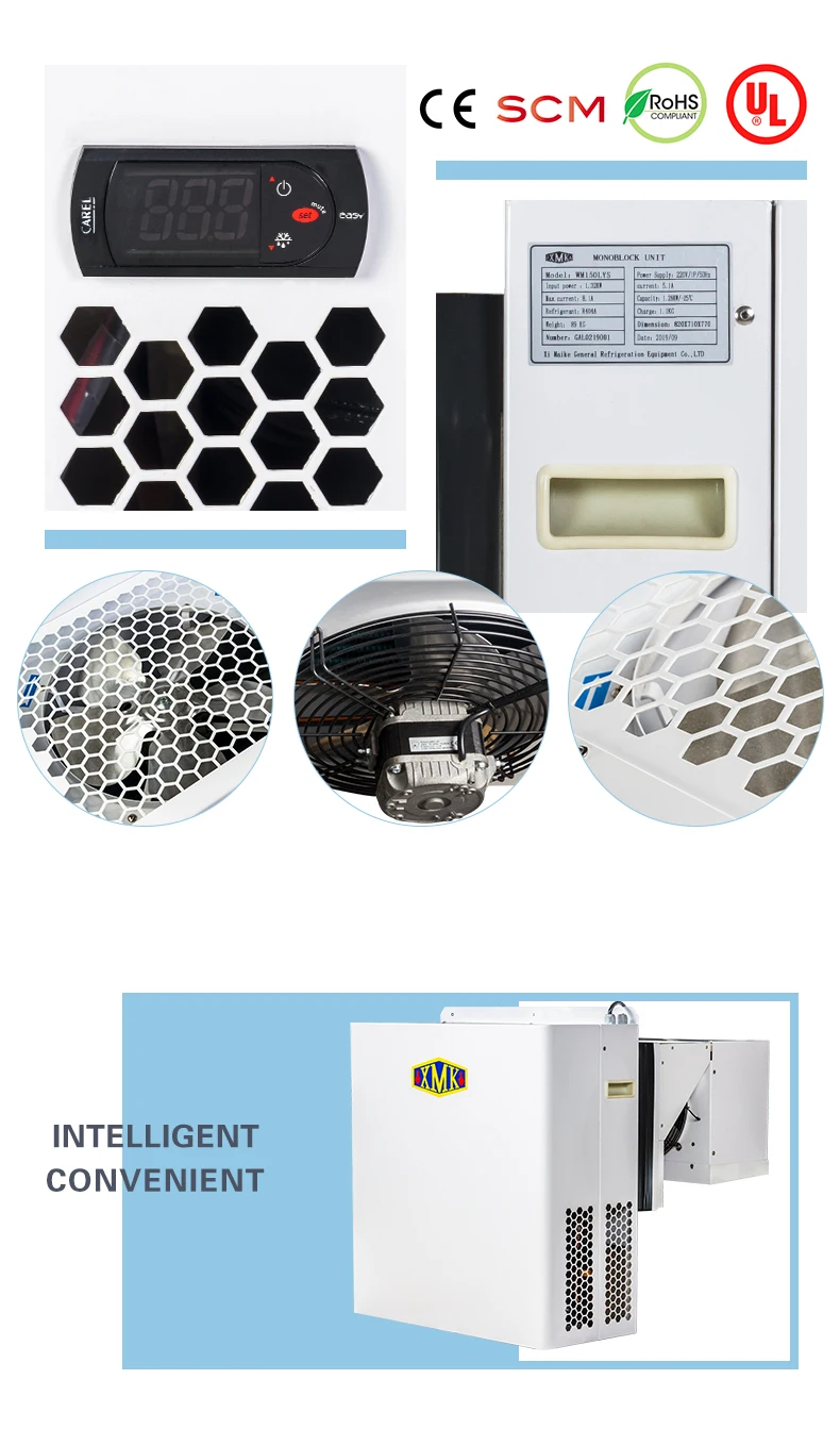 Twin Fan Cooling And Freezing Requirement Medium Temperature Monoblock ...