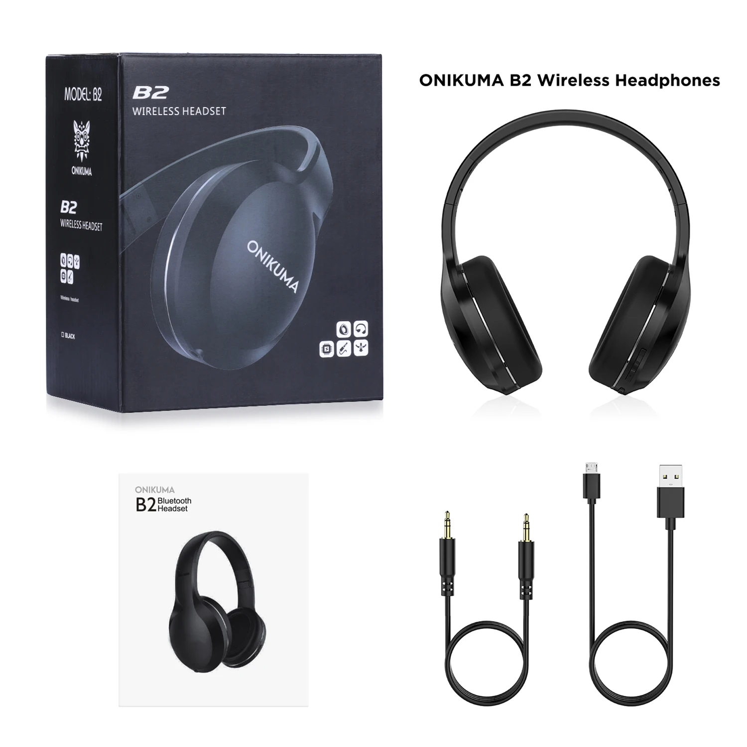 onikuma b2 wireless headset