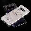 Crystal Clear Silicon Soft TPU Back Case TPU Case For iPhone XR XS Max Mobile Phone Shell For samsung note 8 note
