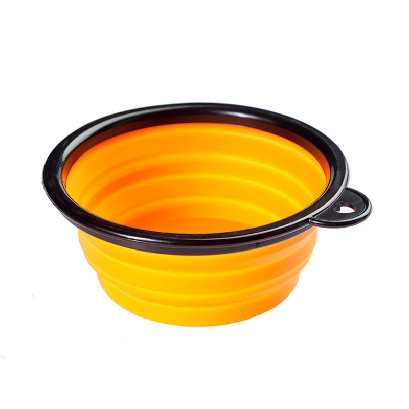 Manufacture Customize Logo Portable Foldable Dog Bowl Food Water
