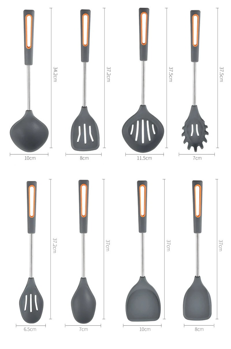 silicone cooking set