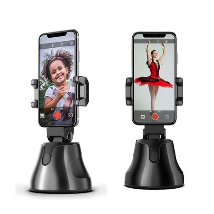 New Phone Holder Face Tracking Camera Mobile Phone Stand Holder Auto ...