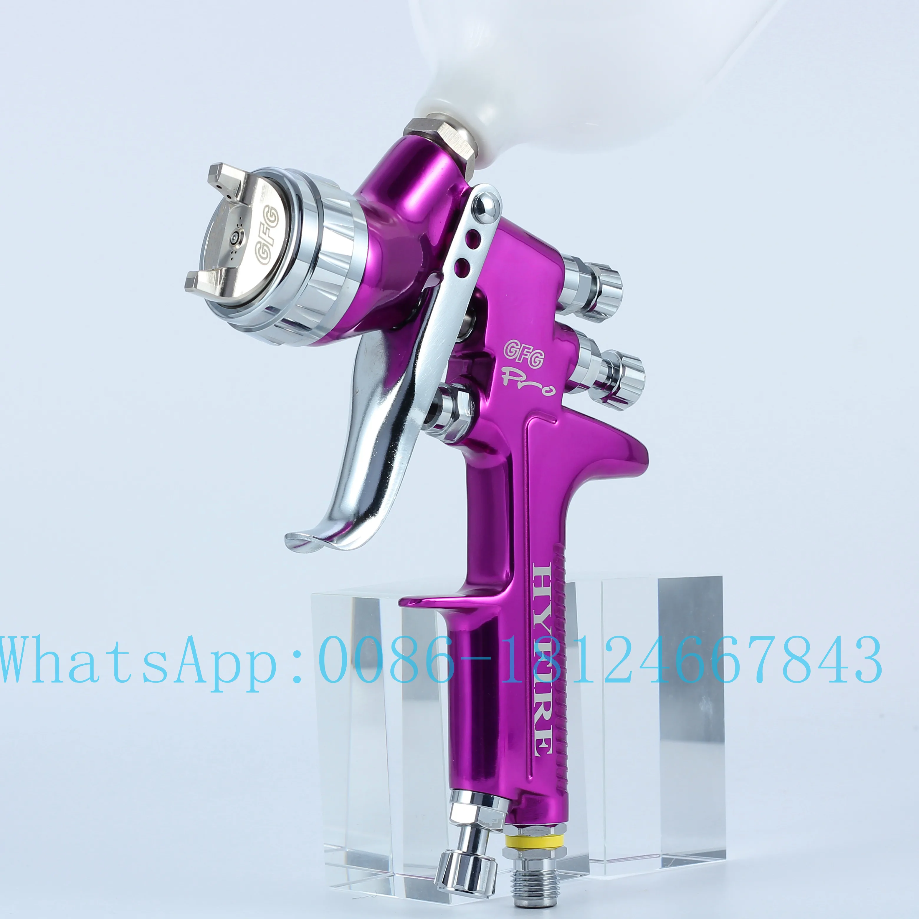Highend Pro Spray Gun 1.3mm Transparent Coat Varnish Air Paint Adjust
