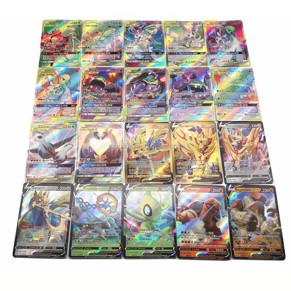 For Pokemon Card Lot 100 Tcg Cards Ultra Rare Pokemon Team Gx Sword Shield V Vmax Cards Newest Buy Pokemon V Vmax Cards Pokemon V Vmax Cards Pokemon Vmax Cards Product