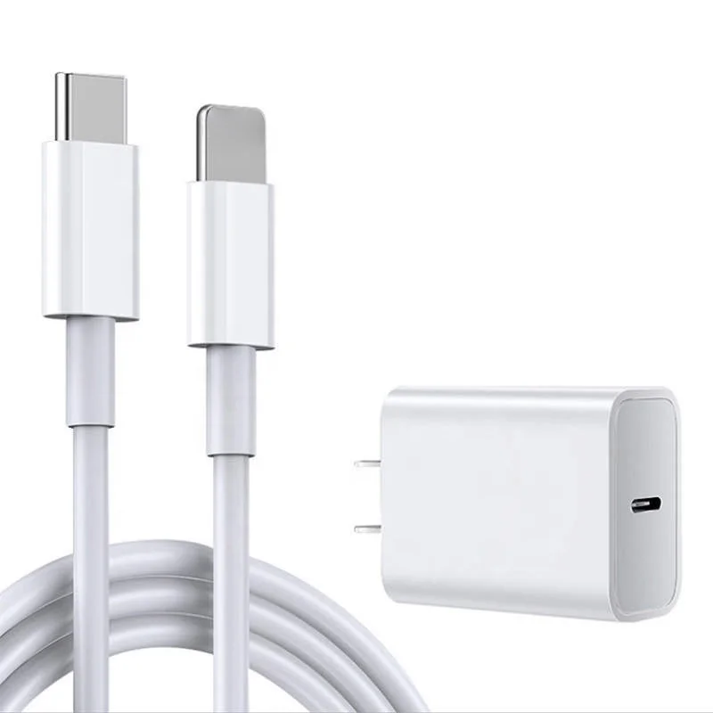 PD 18W 3.0A Fast Charging USB-C to 8pin Charging Cable Type-c PD Wall Charger Adapter For iPhone 8/X/XS/SR/XS MAX/11
PD 18W 3.0A Fast Charging USB-C to 8pin Charging Cable Type-c PD Wall Charger Adapter For iPhone 8/X/XS/SR/XS MAX/11