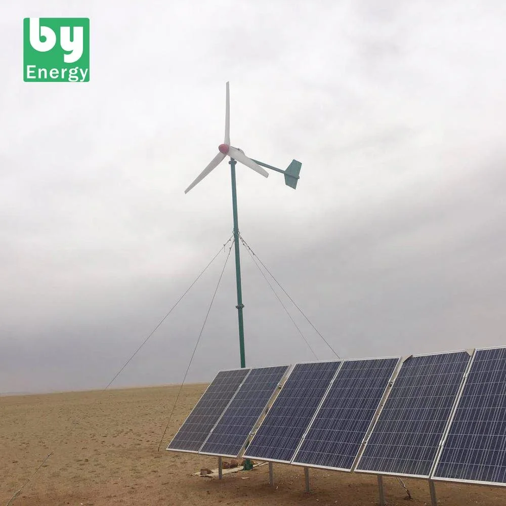 5kw Off Grid Hybrid Solar Wind Power System Low Rpm Permanent