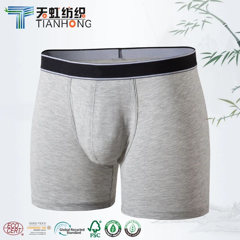 
free sample X-4XL big size plus length bamboo fiber underwear boxer for man 