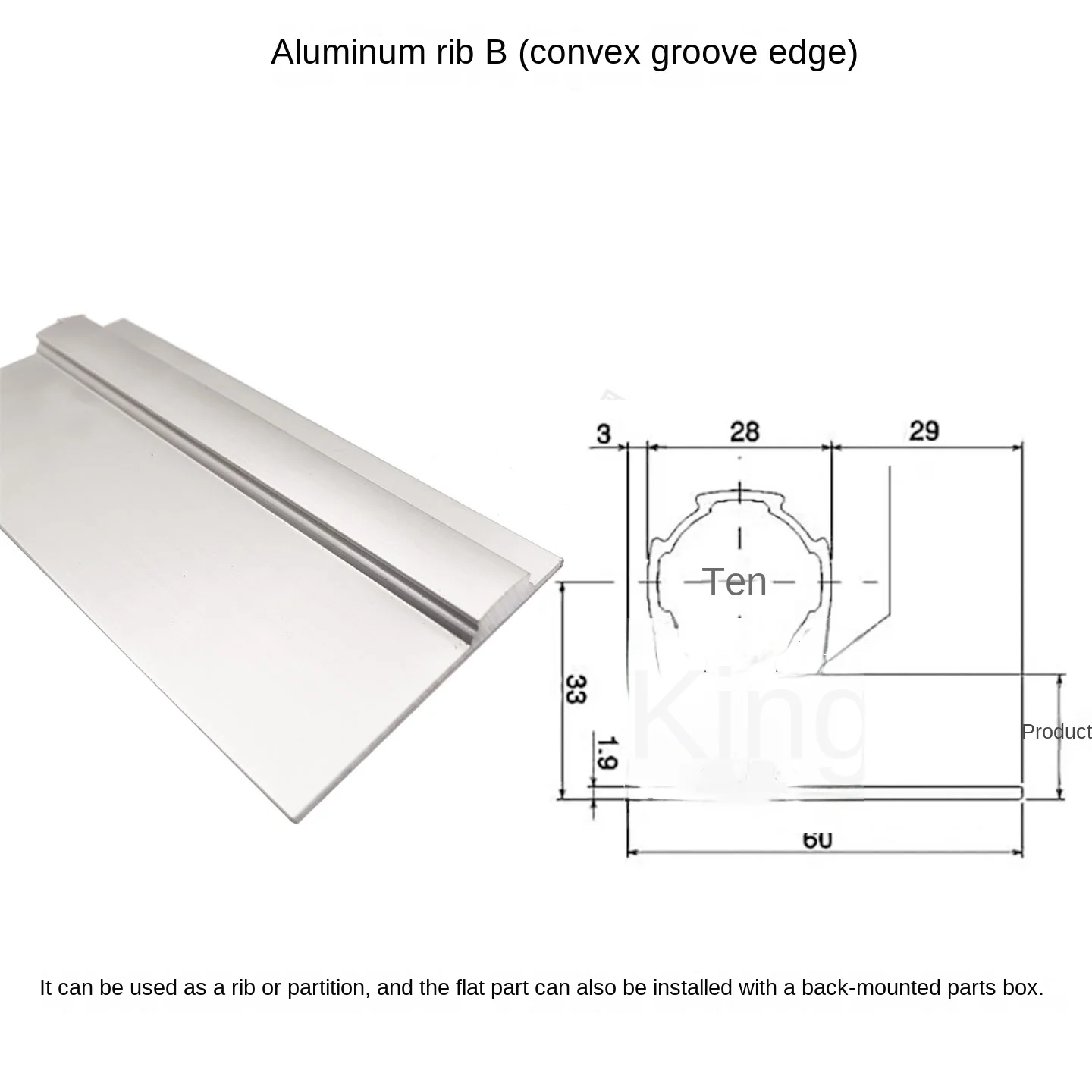product retaining aluminum alloy 6000 series b convex groove third generation lean tube 28 bar fitting connector-13