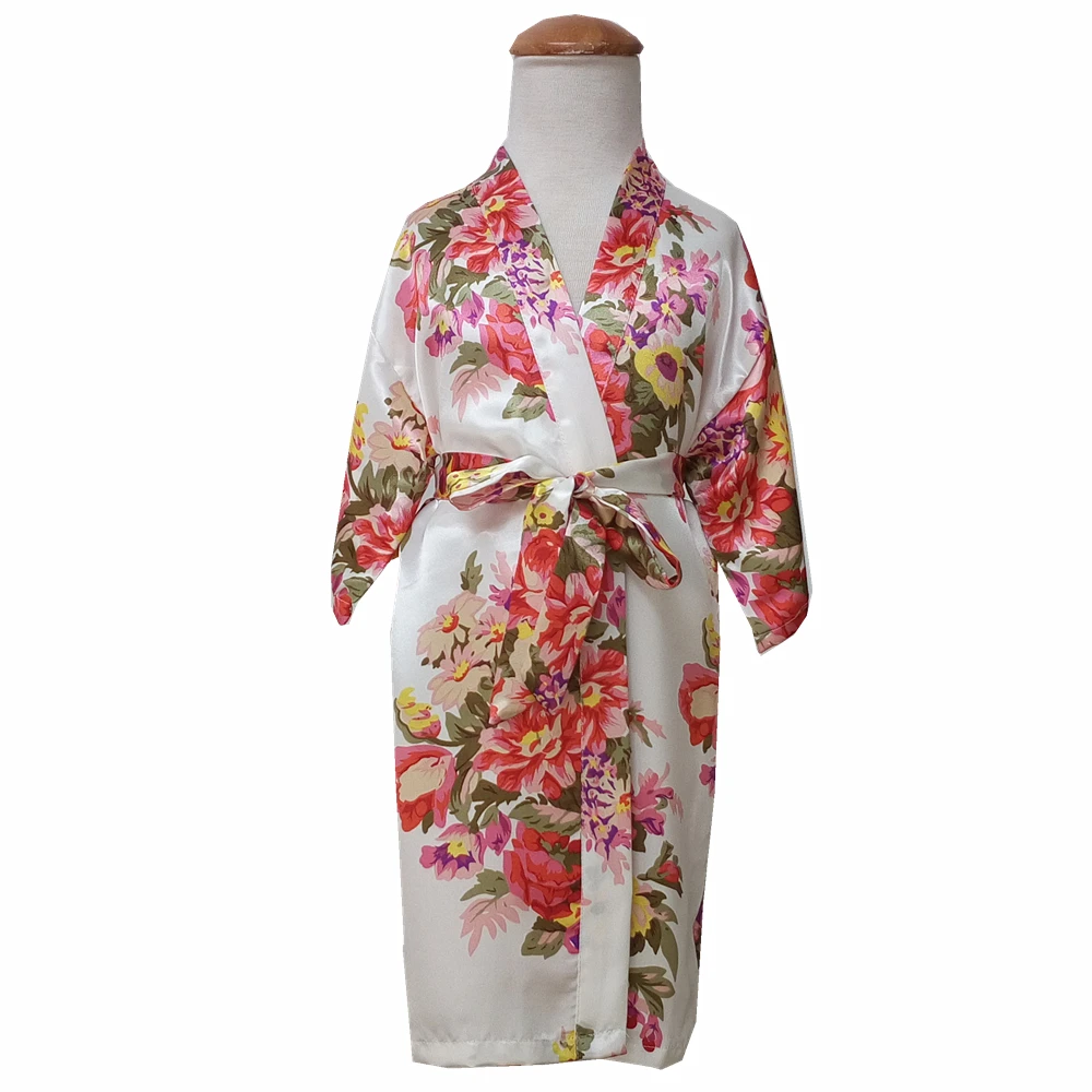 Top Quality Kids Robe Satin Children Summer Kimono Bath Robes ...