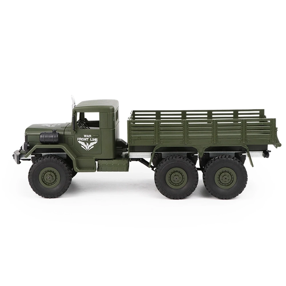 JJRC Q63 2.4Gz 1/16 RC Car 6WD RC Off-Road Military Truck Crawler RC Car Brush Motor Remote Control Toys Cars