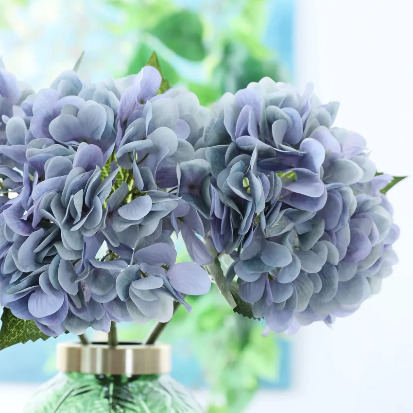 C0248 Wholesale Faux Beautiful Pink Purple Artificial Flowers Real