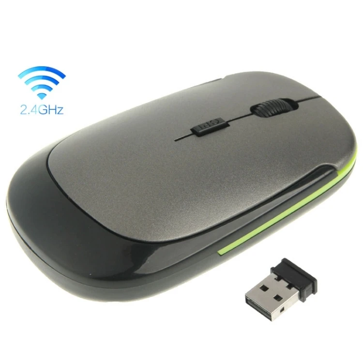 Efficient Battery Replacement - SlimSync Wireless Mouse